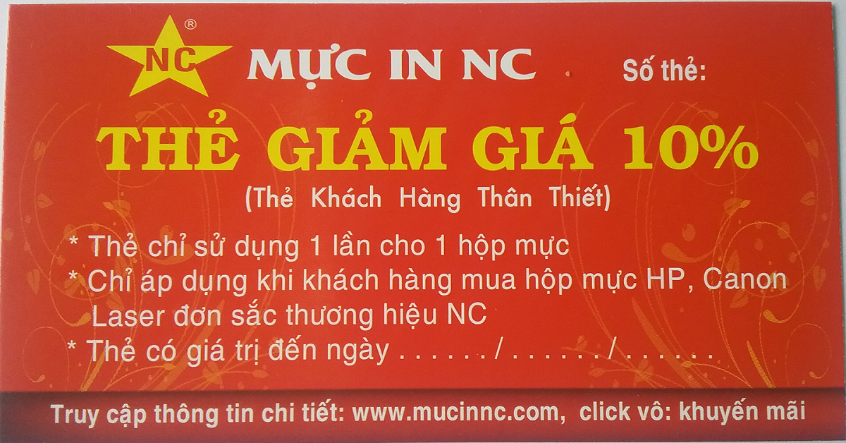 Thẻ giảm giá